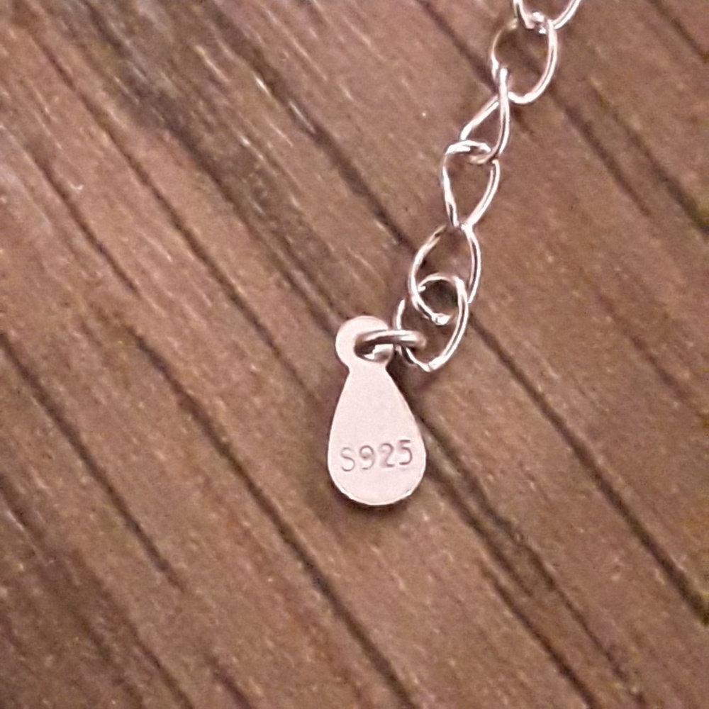 NEW S925 Anklet Circle Bracelet - Picture 5 of 7